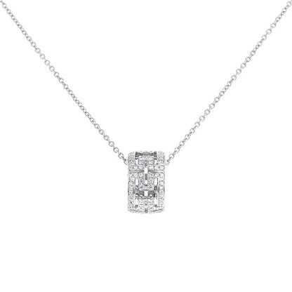 [Rose Jewels]PARENTESI HALSKETTE SILBER DIAMANT