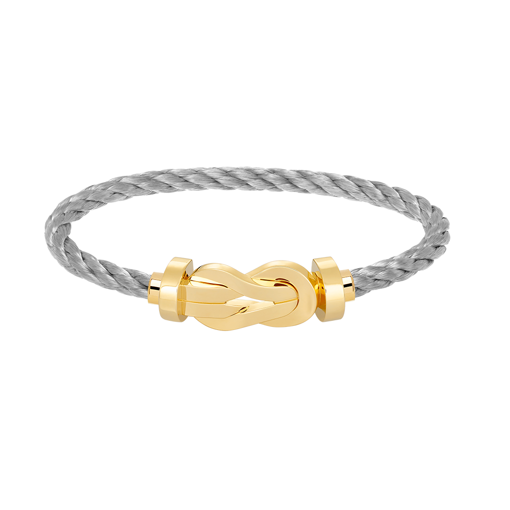 [Rose Jewels]Chance großes Armband mit 8-stelliger Schnalle ohne Diamanten, Gold