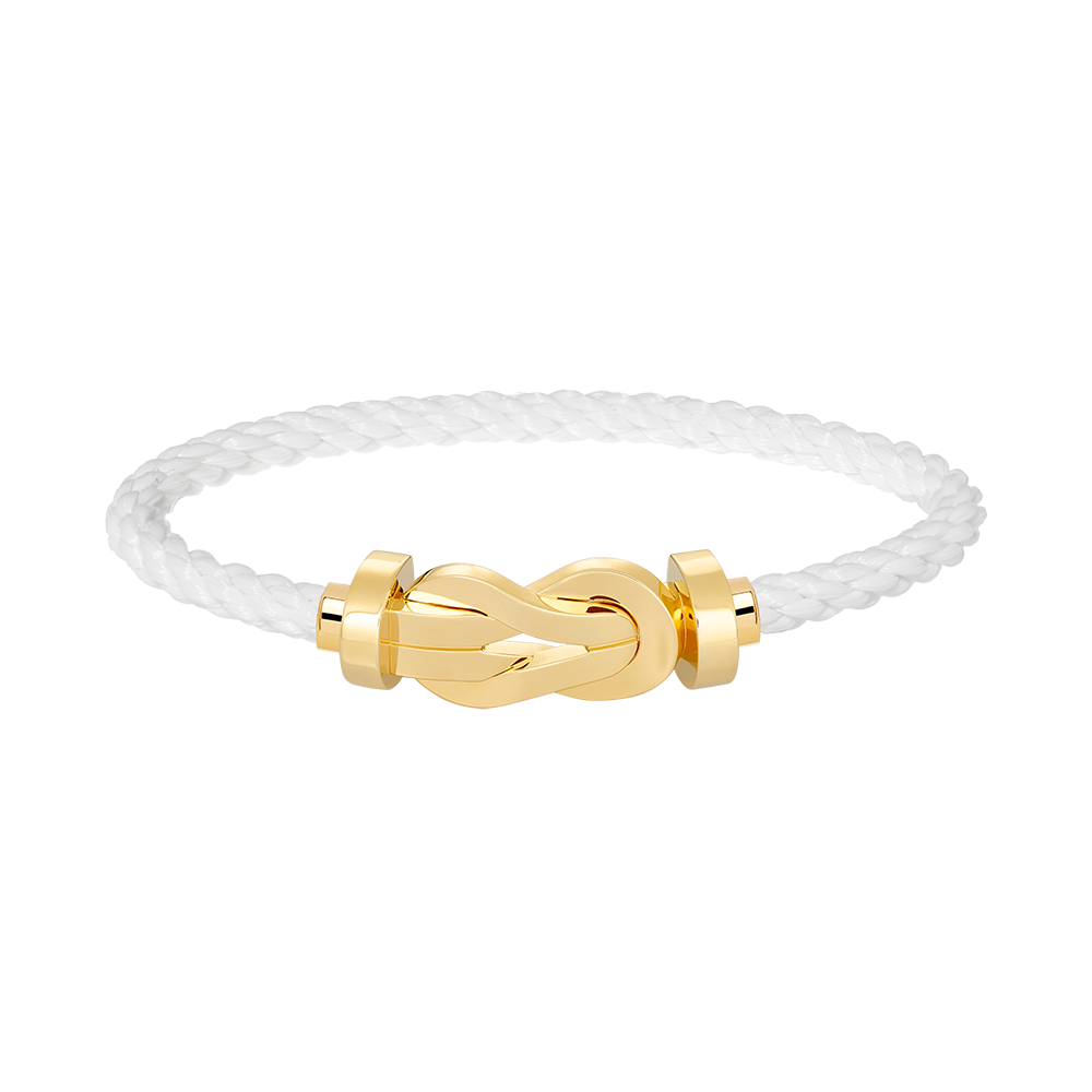 [Rose Jewels]Chance großes Armband mit 8-stelliger Schnalle ohne Diamanten, Gold