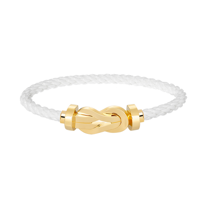 [Rose Jewels]Chance großes Armband mit 8-stelliger Schnalle ohne Diamanten, Gold