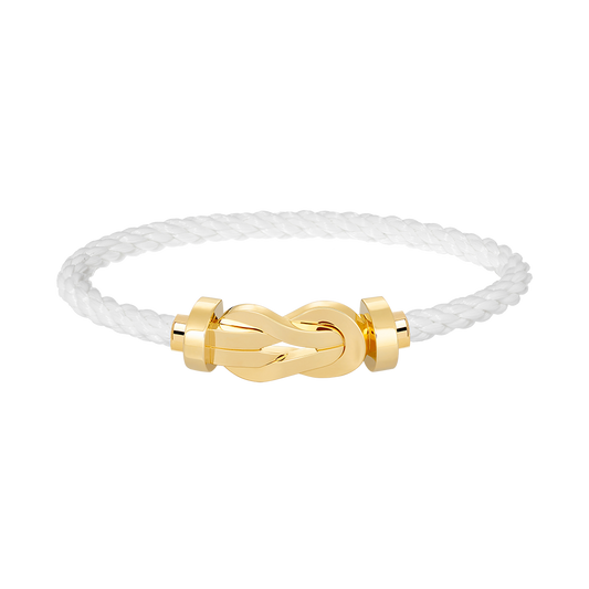 [Rose Jewels]Chance großes Armband mit 8-stelliger Schnalle ohne Diamanten, Gold