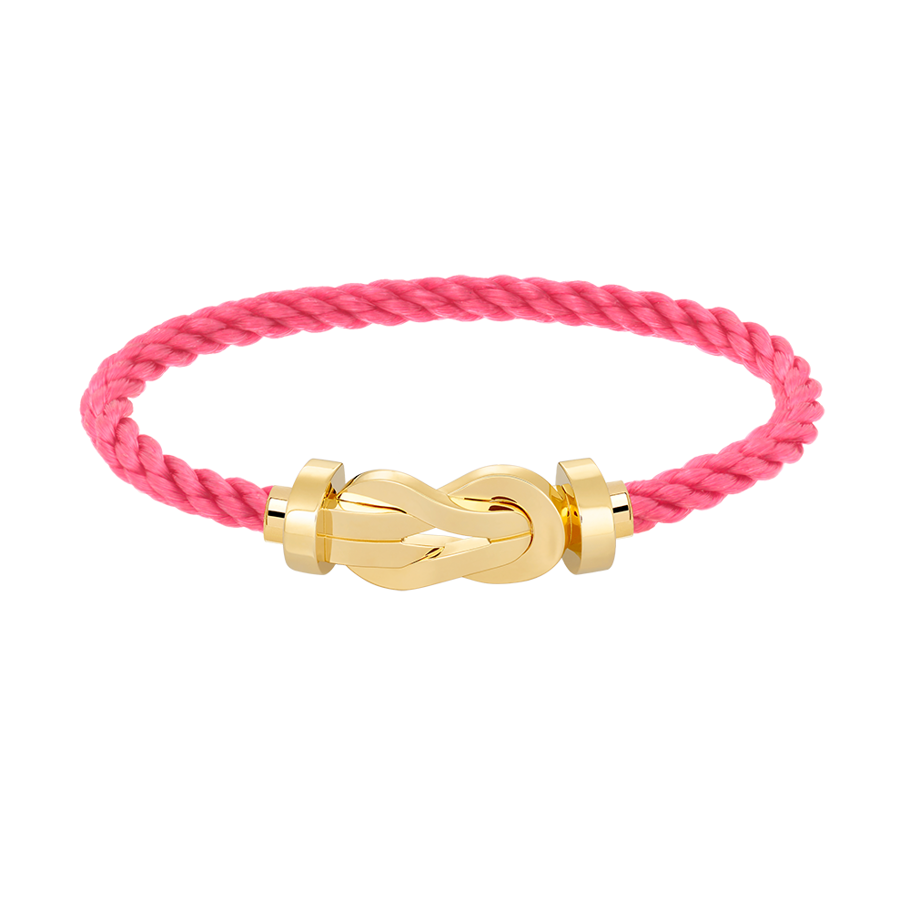 [Rose Jewels]Chance großes Armband mit 8-stelliger Schnalle ohne Diamanten, Gold