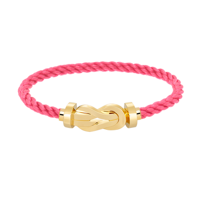 [Rose Jewels]Chance großes Armband mit 8-stelliger Schnalle ohne Diamanten, Gold