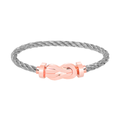 [Rose Jewels]Chance großes Armband mit 8-stelliger Schnalle ohne Diamanten, Roségold