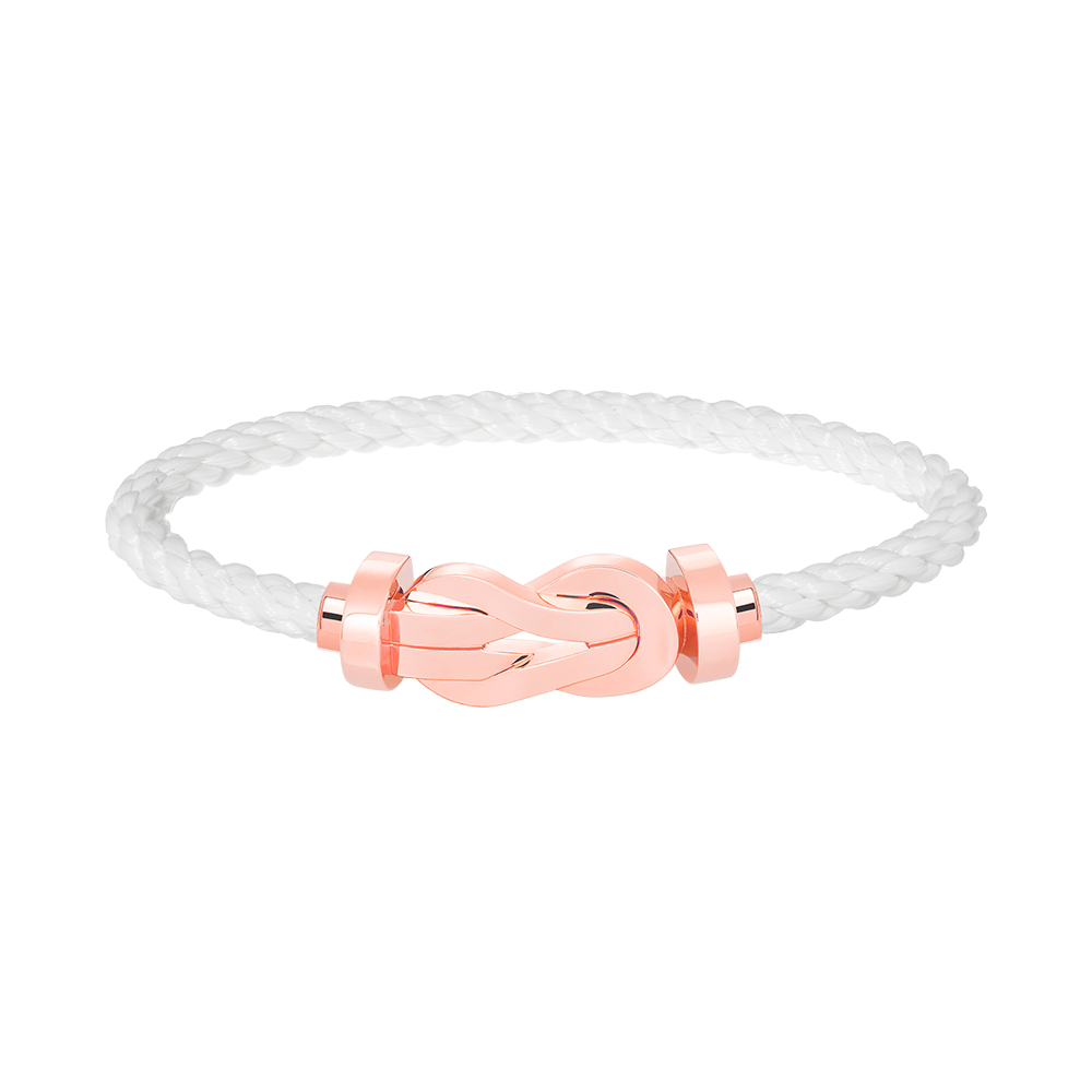 [Rose Jewels]Chance großes Armband mit 8-stelliger Schnalle ohne Diamanten, Roségold