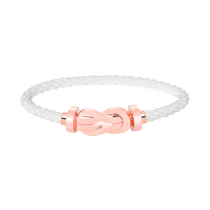 [Rose Jewels]Chance großes Armband mit 8-stelliger Schnalle ohne Diamanten, Roségold