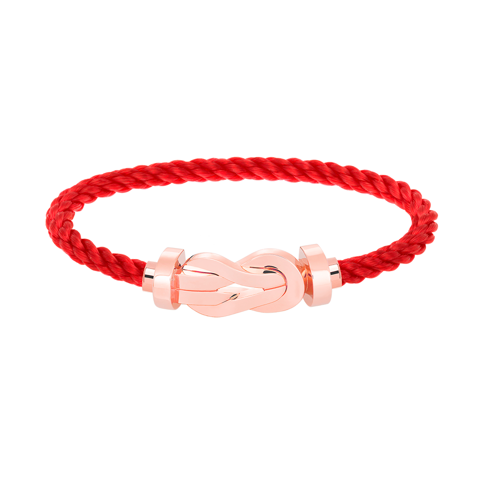 [Rose Jewels]Chance großes Armband mit 8-stelliger Schnalle ohne Diamanten, Roségold