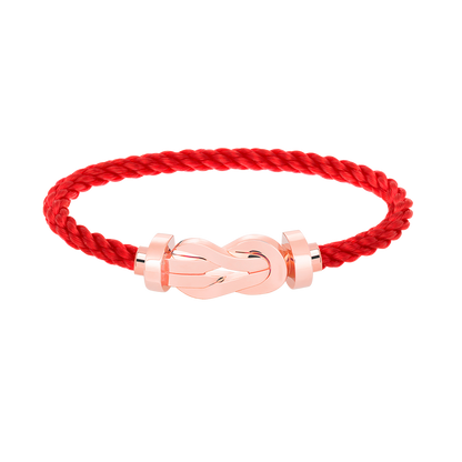 [Rose Jewels]Chance großes Armband mit 8-stelliger Schnalle ohne Diamanten, Roségold