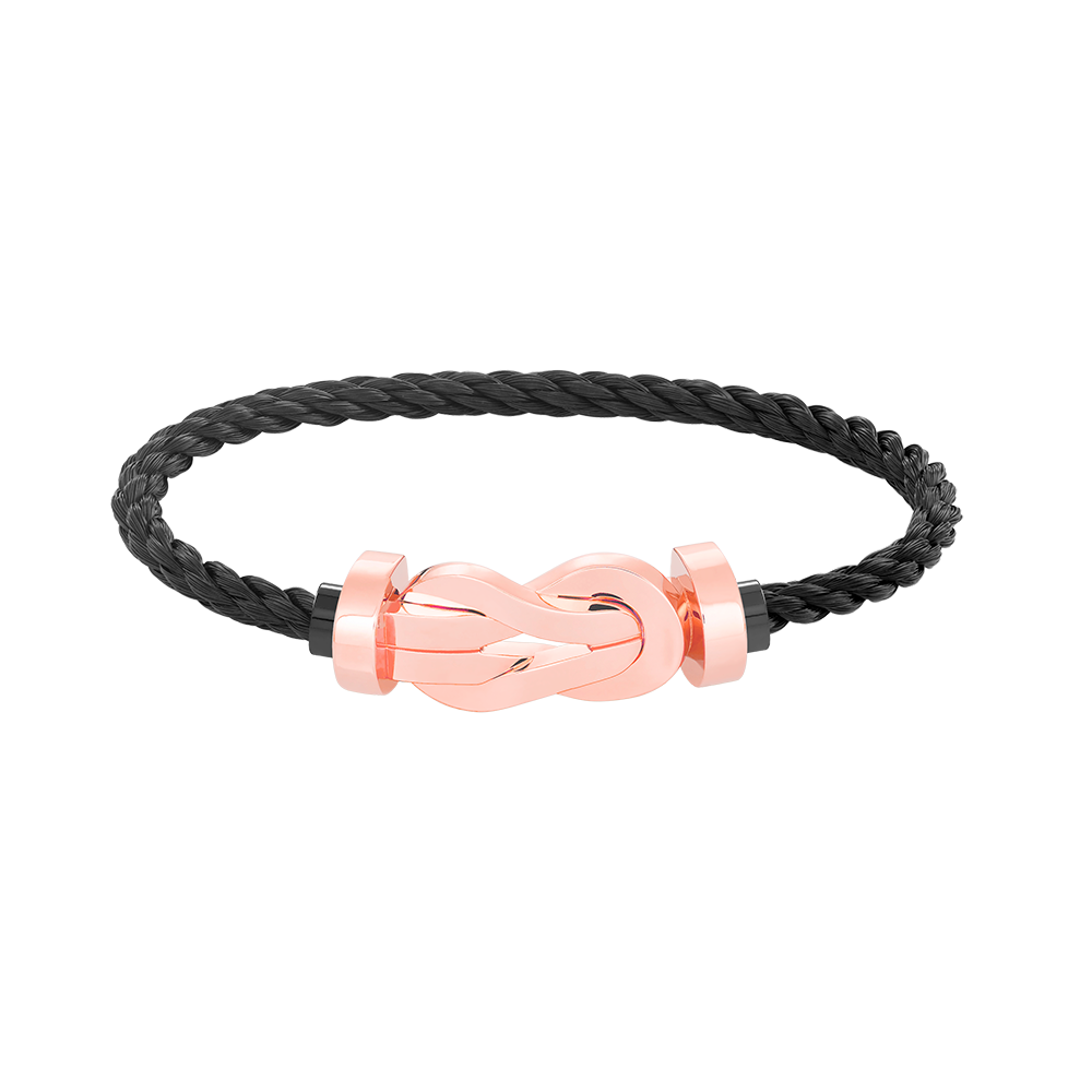 [Rose Jewels]Chance großes Armband mit 8-stelliger Schnalle ohne Diamanten, Roségold