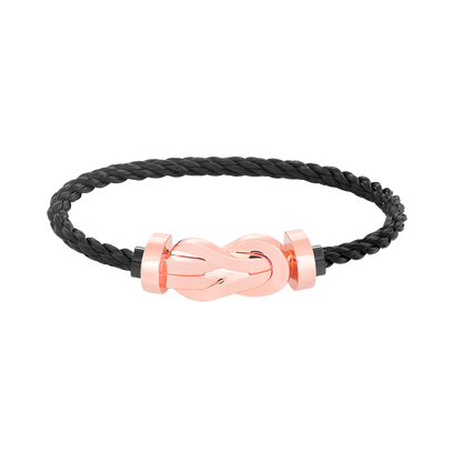 [Rose Jewels]Chance großes Armband mit 8-stelliger Schnalle ohne Diamanten, Roségold