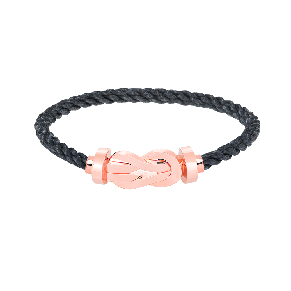 [Rose Jewels]Chance großes Armband mit 8-stelliger Schnalle ohne Diamanten, Roségold