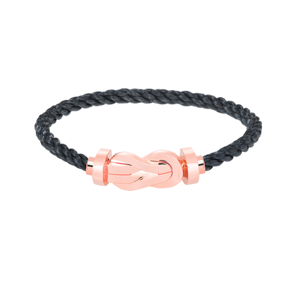 [Rose Jewels]Chance großes Armband mit 8-stelliger Schnalle ohne Diamanten, Roségold