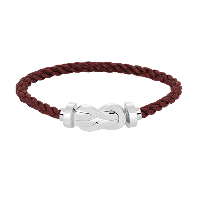 [Rose Jewels]Chance Armband mit großer 8-stelliger Schnalle, ohne Diamanten, Silber