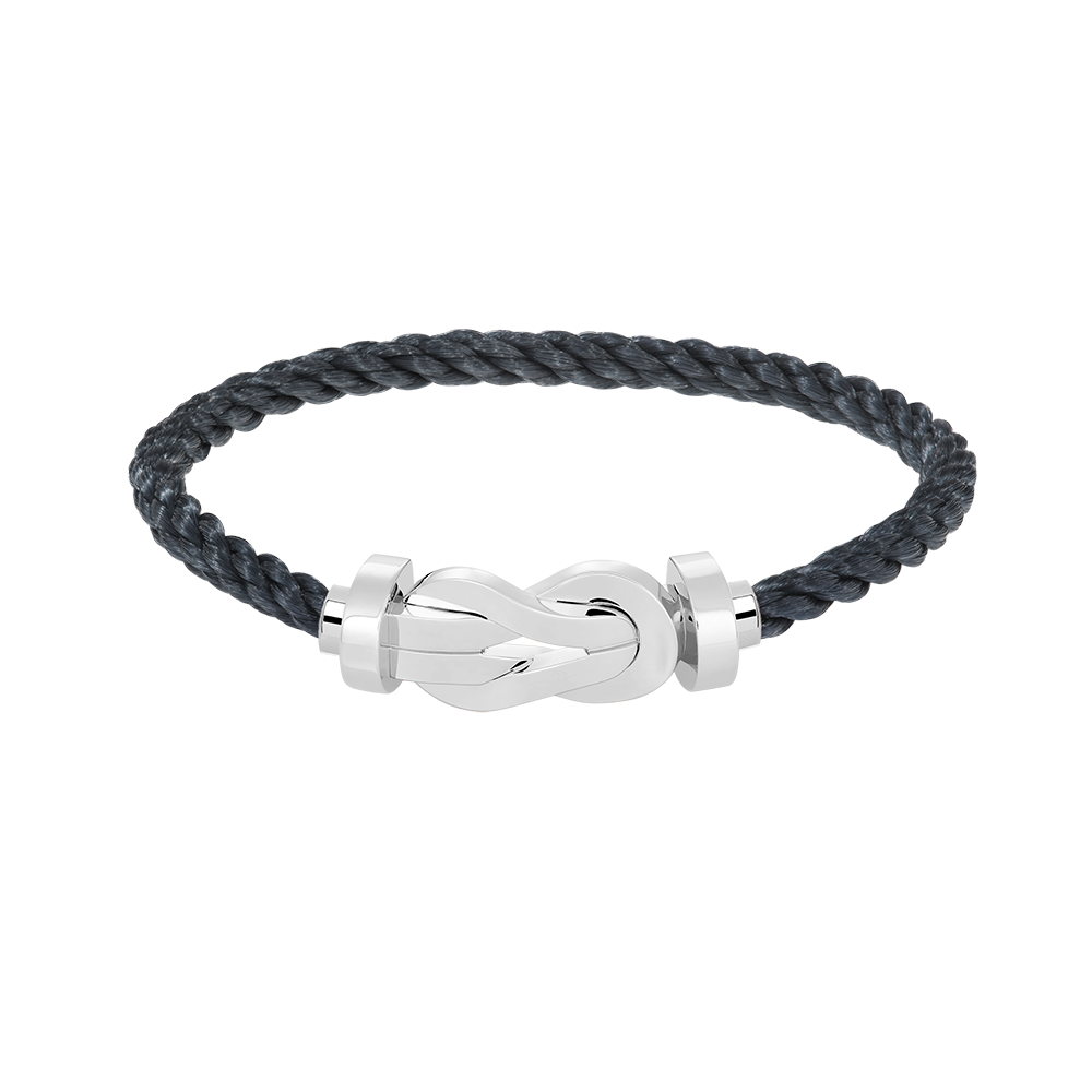 [Rose Jewels]Chance Armband mit großer 8-stelliger Schnalle, ohne Diamanten, Silber