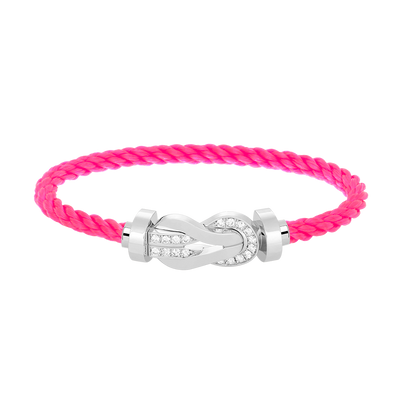 [Rose Jewels]Chance großes 8-stelliges Halbdiamantenarmband aus Silber