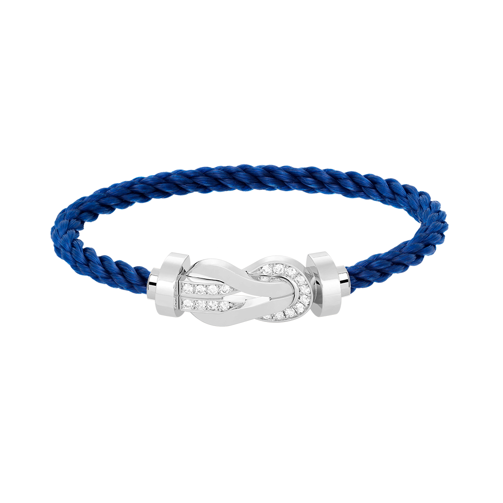 [Rose Jewels]Chance großes 8-stelliges Halbdiamantenarmband aus Silber