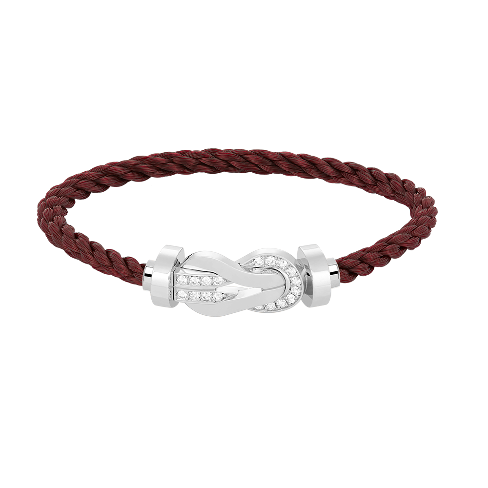 [Rose Jewels]Chance großes 8-stelliges Halbdiamantenarmband aus Silber