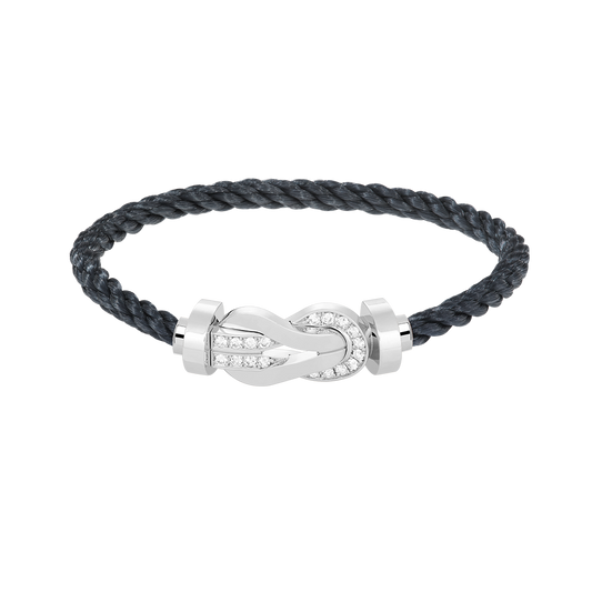 [Rose Jewels]Chance großes 8-stelliges Halbdiamantenarmband aus Silber