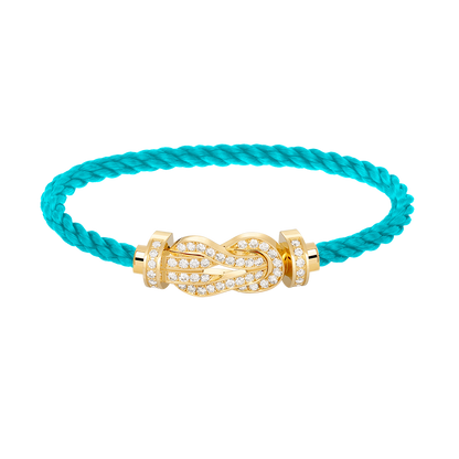 [Rose Jewels]Chance großes 8-stelliges Volldiamantenarmband in Gold