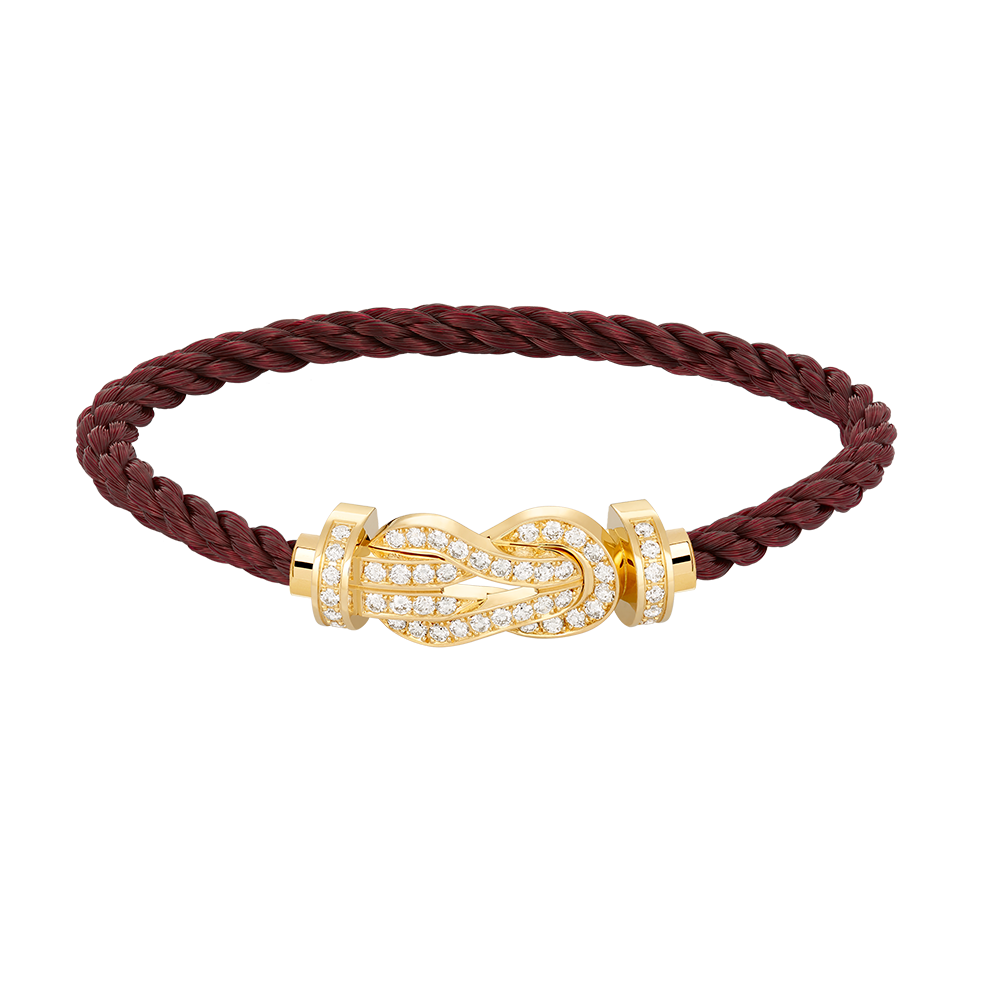 [Rose Jewels]Chance großes 8-stelliges Volldiamantenarmband in Gold