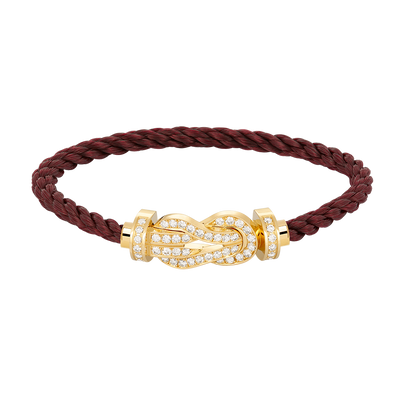 [Rose Jewels]Chance großes 8-stelliges Volldiamantenarmband in Gold