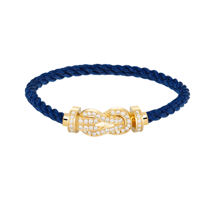 [Rose Jewels]Chance großes 8-stelliges Volldiamantenarmband in Gold