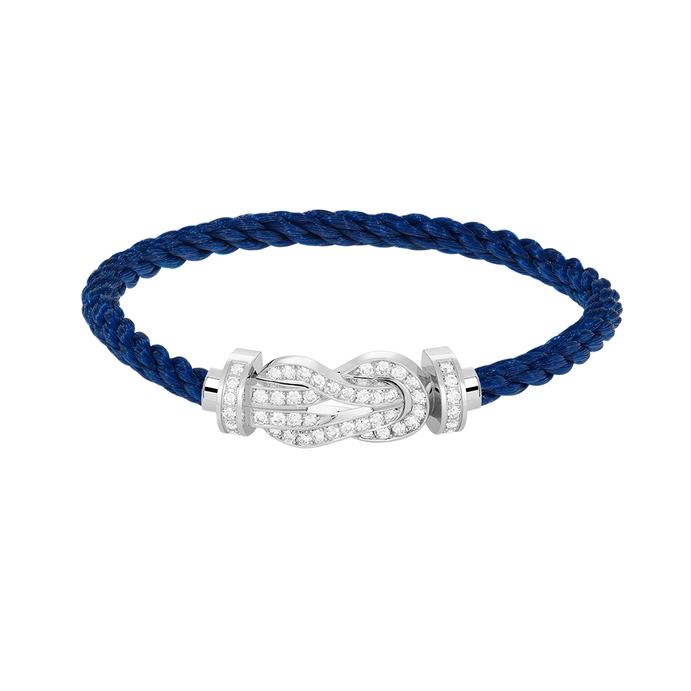 [Rose Jewels]Chance großes Armband mit 8-stelliger Schnalle und Diamanten in Silber