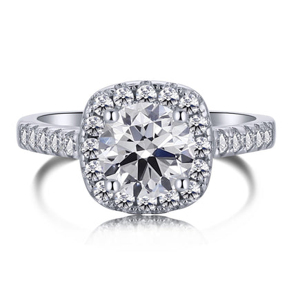 [Rose Jewels]Dazzling Resplendent Round Cut Wedding Ring