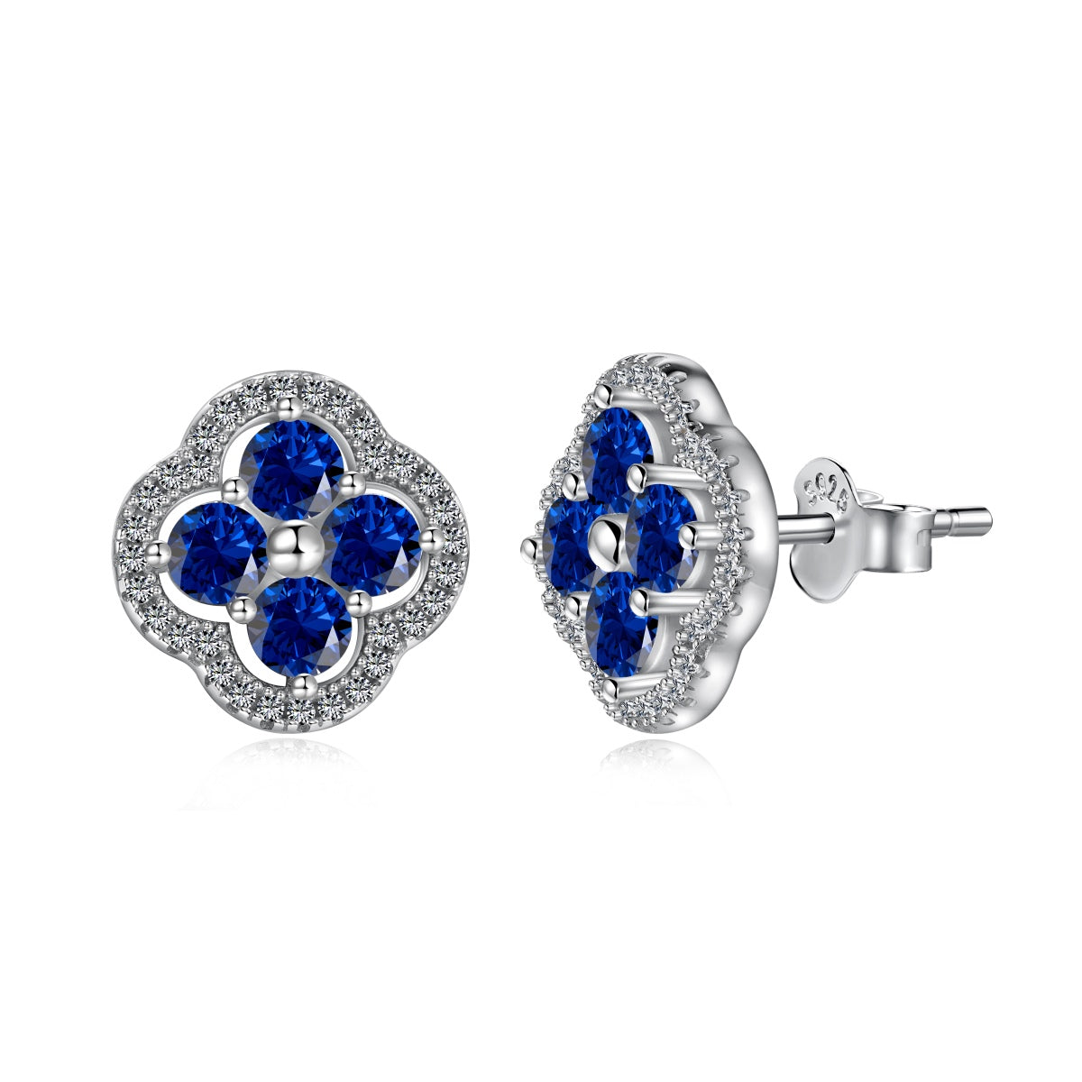 [Rose Jewels]Four-Leaf Clover Exquisite Earrings