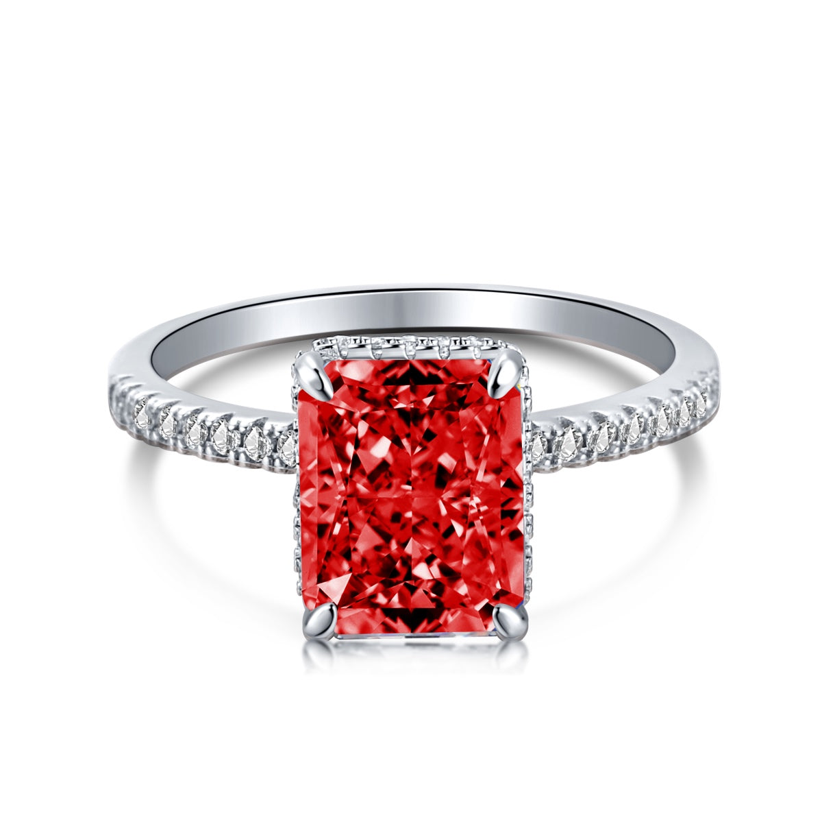 [Rose Jewels]4.0 Carat Luxurious Engagement Ring