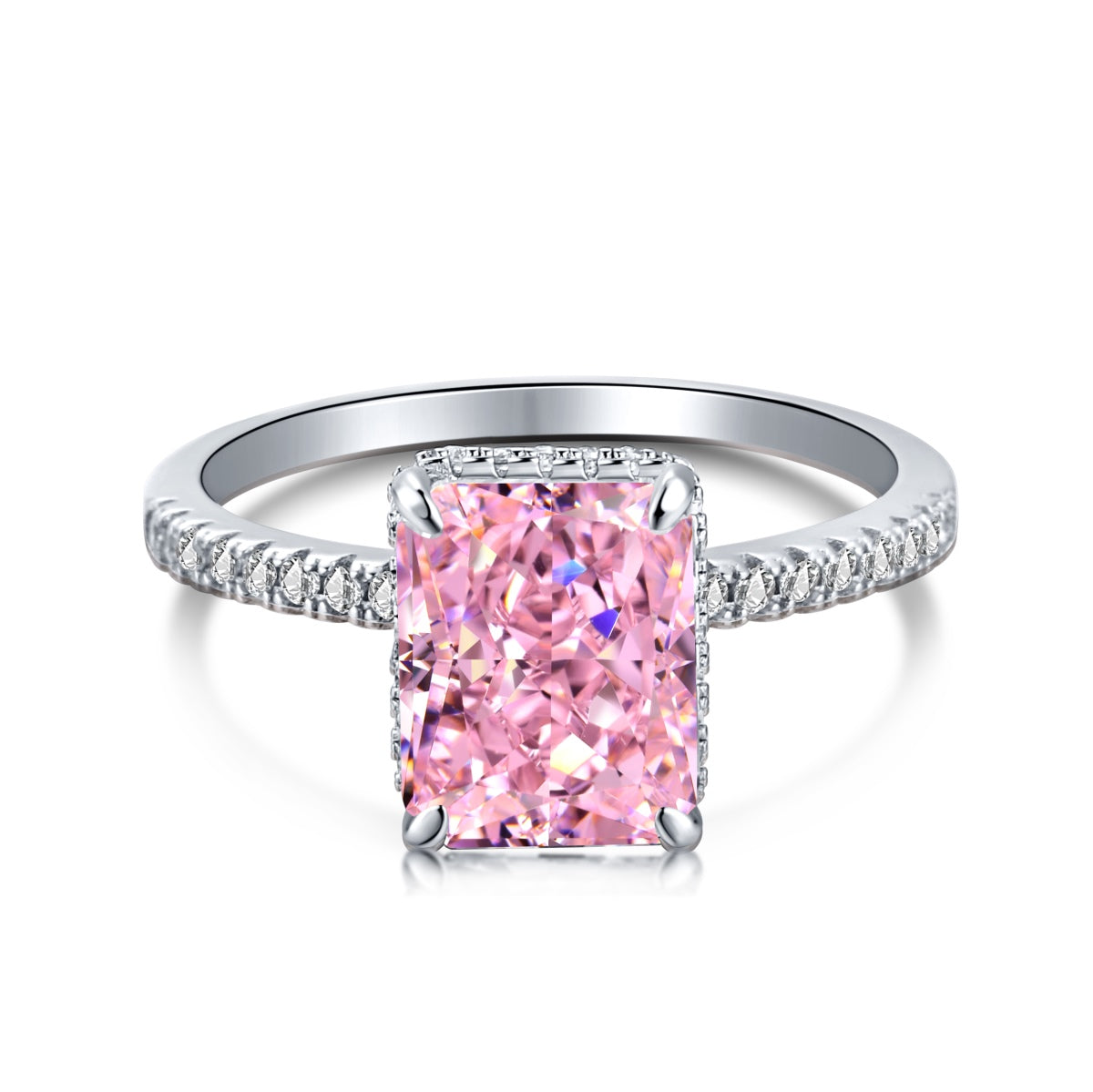 [Rose Jewels]4.0 Carat Luxurious Engagement Ring