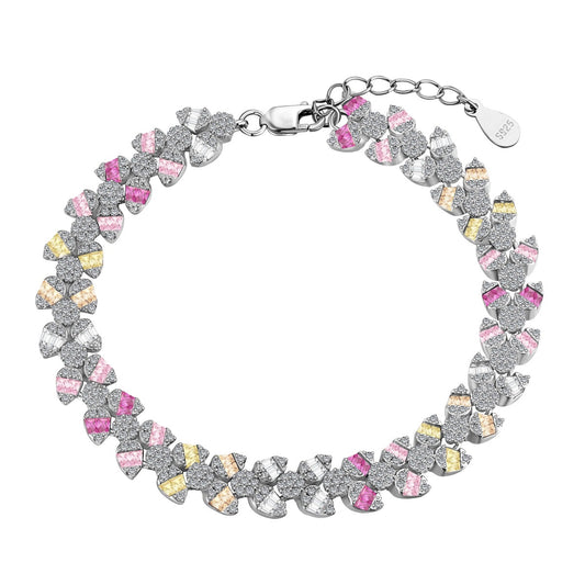 [Rose Jewels]Dainty Exquisite Flower Shape Daily Bracelet