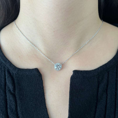 [Rose Jewels]Luxurious Round Cut Necklace