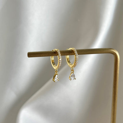 [Rose Jewels]Luxurious Geometric Drop Earrings