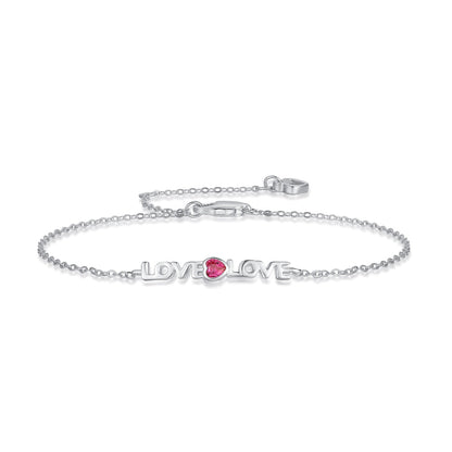 [Rose Jewels] Romantisches Armband in Herzform für Liebhaber