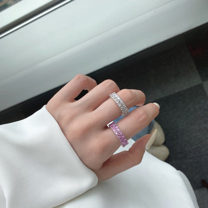 [Rose Jewels]Sparkling Full Heart Ring