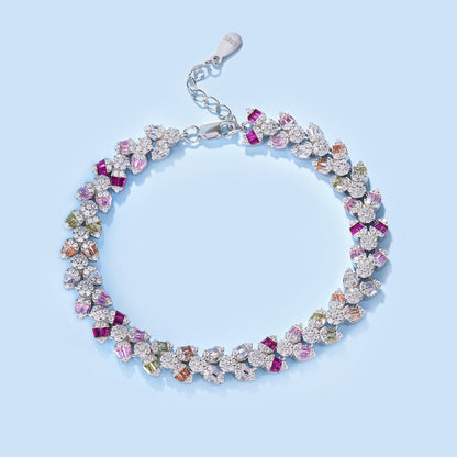 [Rose Jewels]Dainty Exquisite Flower Shape Daily Bracelet