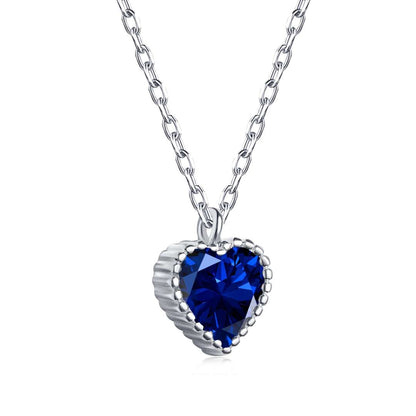 [Rose Jewels]Ornate Heart Shape Necklace