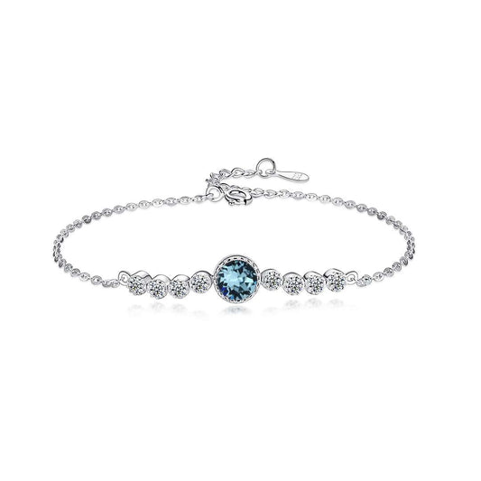 [Rose Jewels]Luxurious Heart Of The Ocean Bracelet