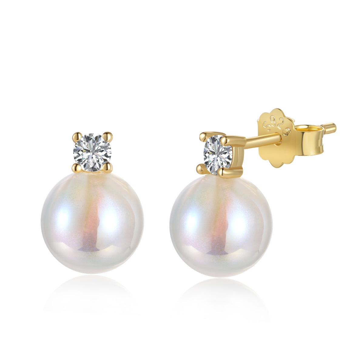 [Rose Jewels]Symphony Mermaid Pearl Earrings