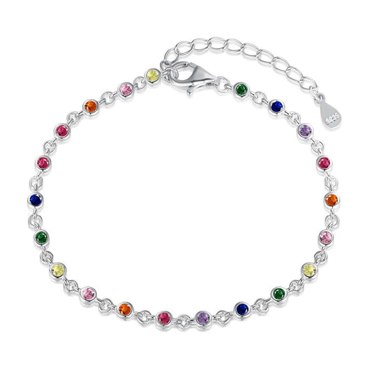 [Rose Jewels]Colorful Bead Array Bracelet