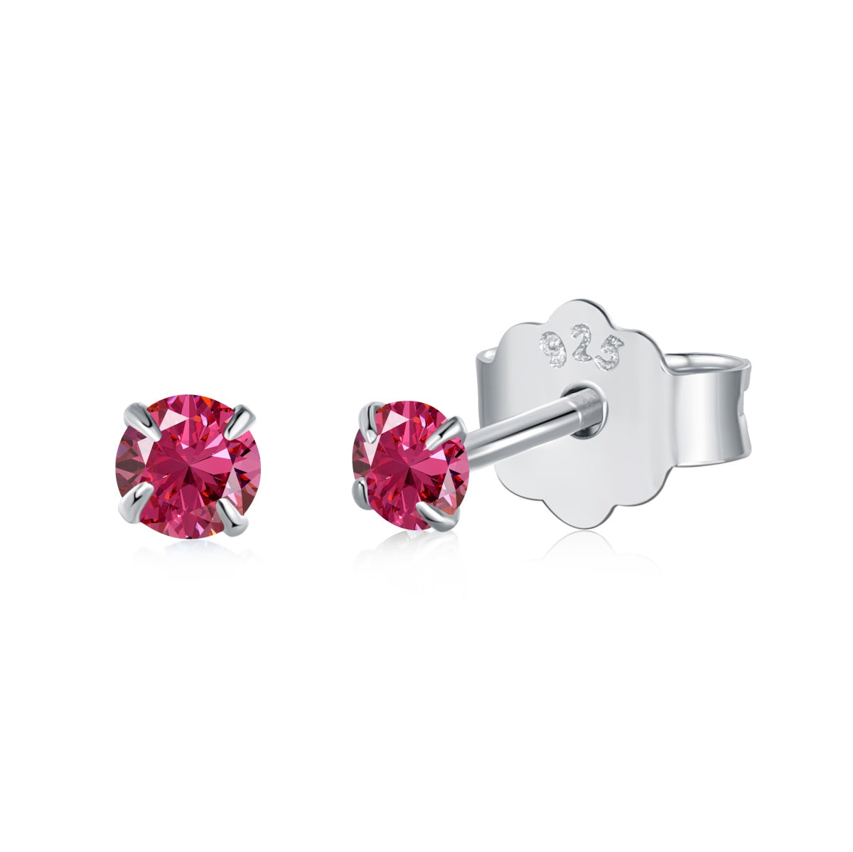 [Rose Jewels]Delicate Solitaire Earrings