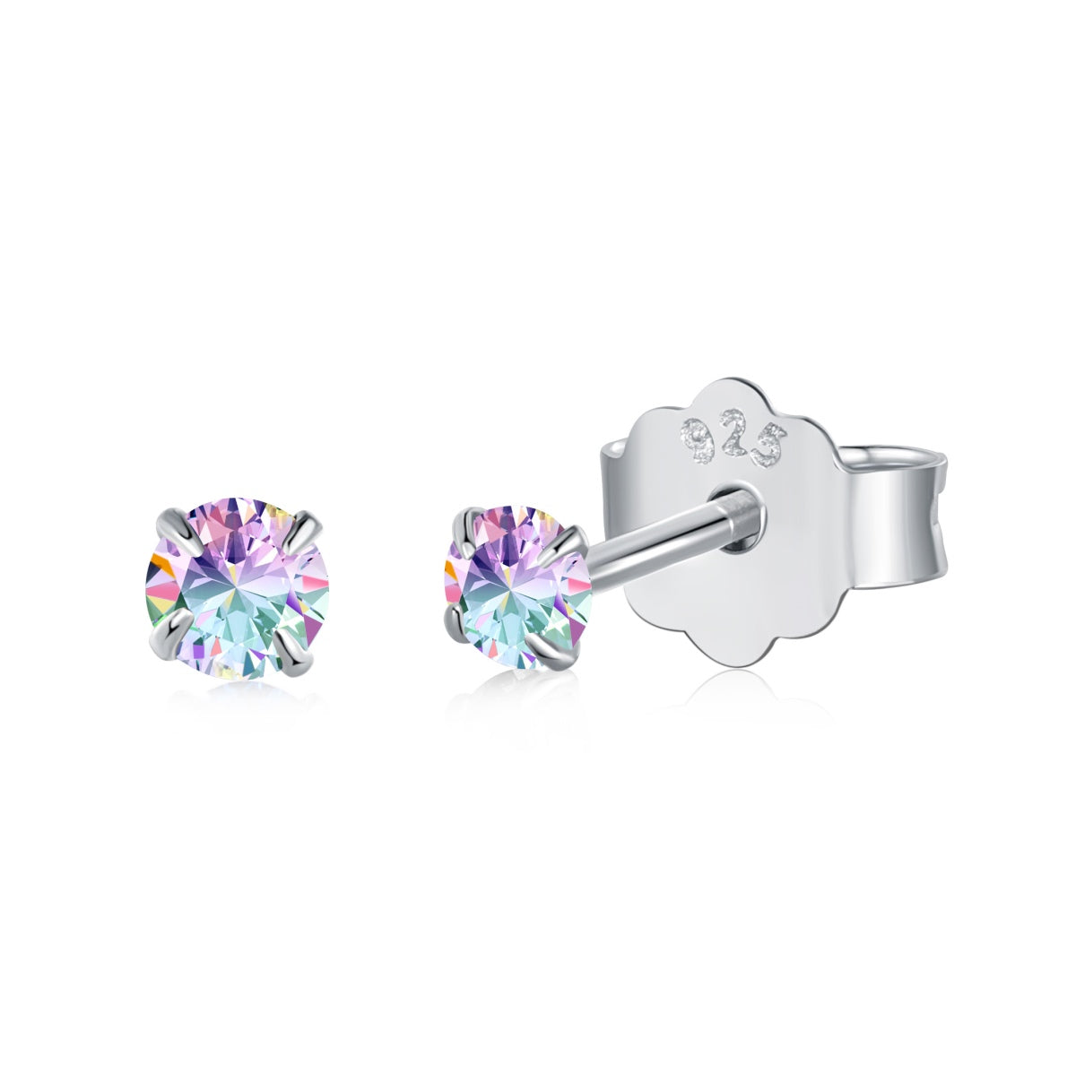 [Rose Jewels]Delicate Solitaire Earrings