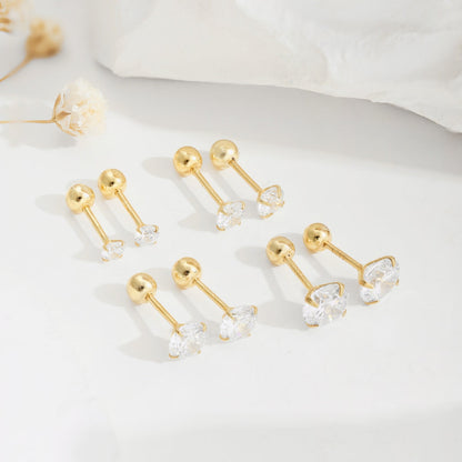 [Rose Jewels]Unique U-Shaped Ear Bone Earrings