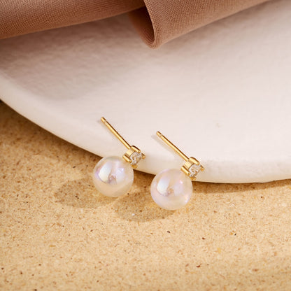 [Rose Jewels]Symphony Mermaid Pearl Earrings