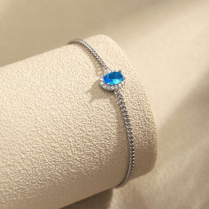 [Rose Jewels]Exquisite Oval Shape Bracelet