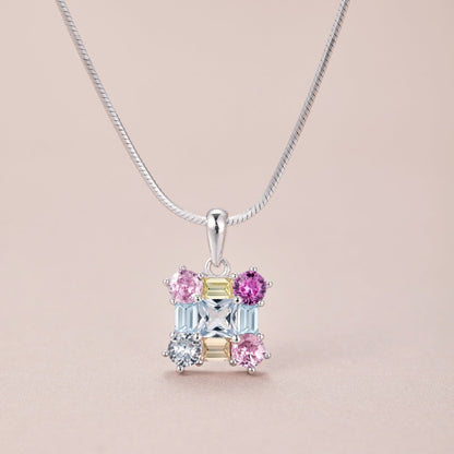 [Rose Jewels]Gorgeous Multi Colorful Necklace