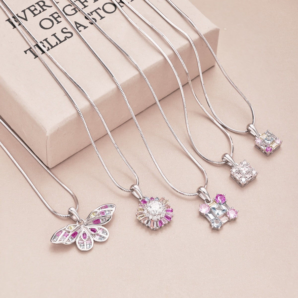 [Rose Jewels]Gorgeous Multi Colorful Necklace