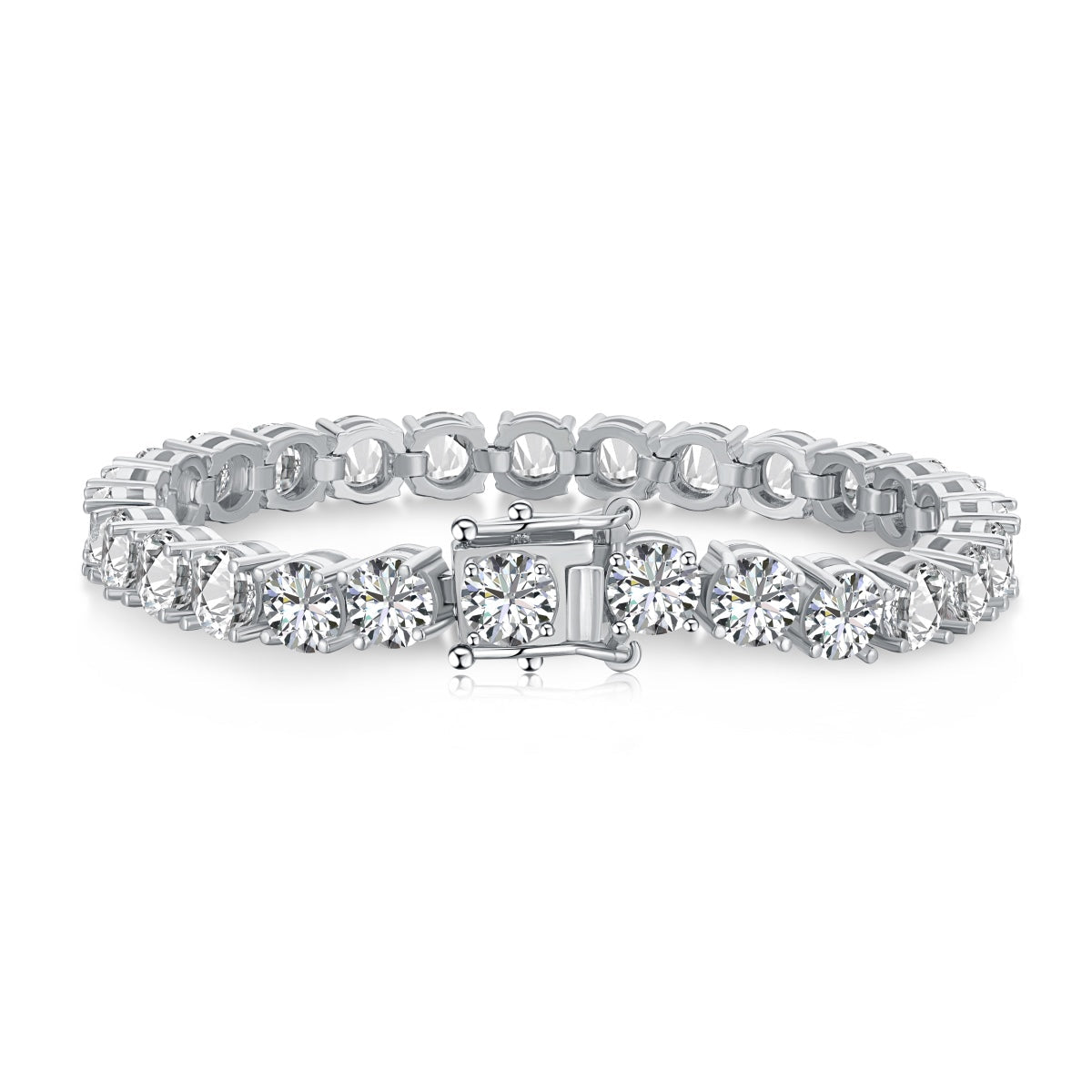 [Rose Jewels]0.75 Carat Dazzling Round Cut Wedding Bracelet