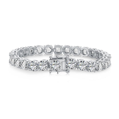 [Rose Jewels]0.75 Carat Dazzling Round Cut Wedding Bracelet